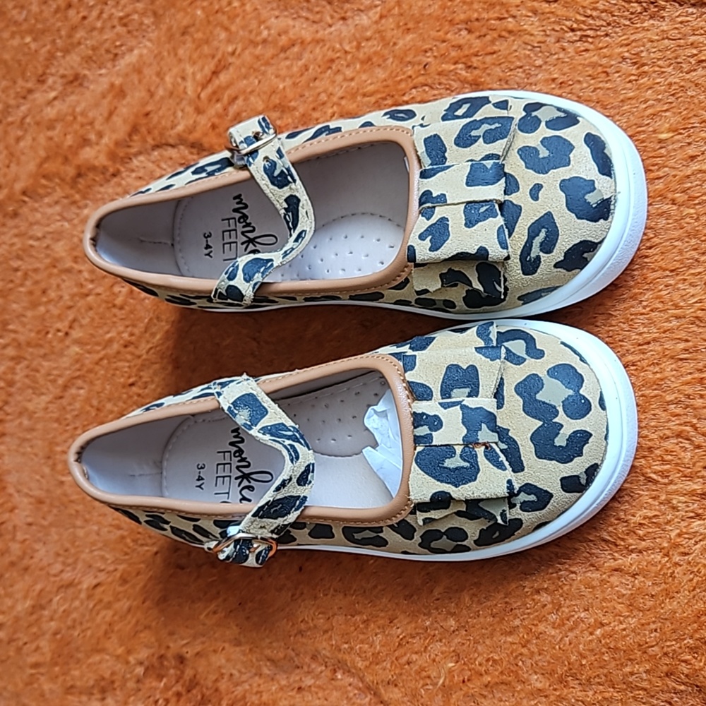 Leopard Maryjane's from Monkey Feet